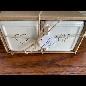 Rae Dunn Jewelry Box set